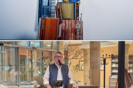 Live-Musik am 7. September 2026 mit Klaus Moser bei OptimaMed in Aspach