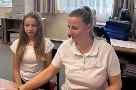 OptimaMed Aspach: "Ein Tag am Arbeitsplatz der Eltern"