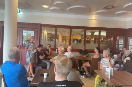 Verabschiedung der Patientinnen und Patienten im OptimaMed Rehabilitationszentrum Aspach